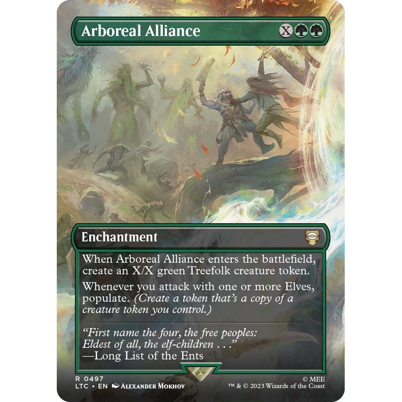 Arboreal Alliance (Borderless) [LTC - 497]