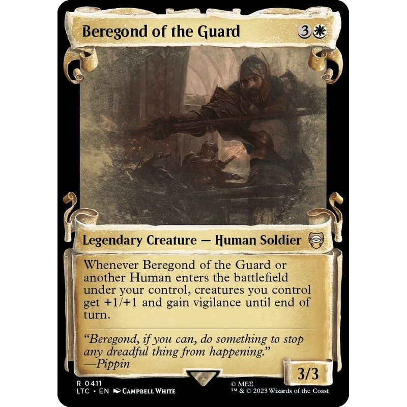 Beregond of the Guard (Showcase Scrolls) [LTC - 411]