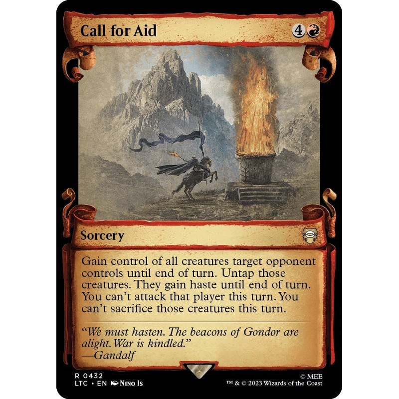 Call for Aid (Showcase Scrolls) [LTC - 432]
