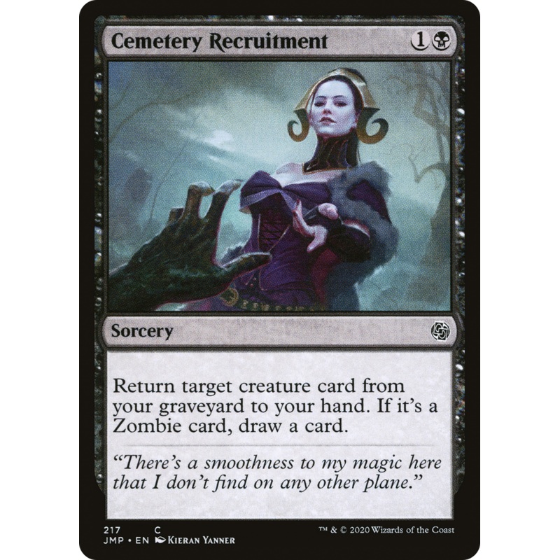 Cemetery Recruitment (JMP-217) - Jumpstart
