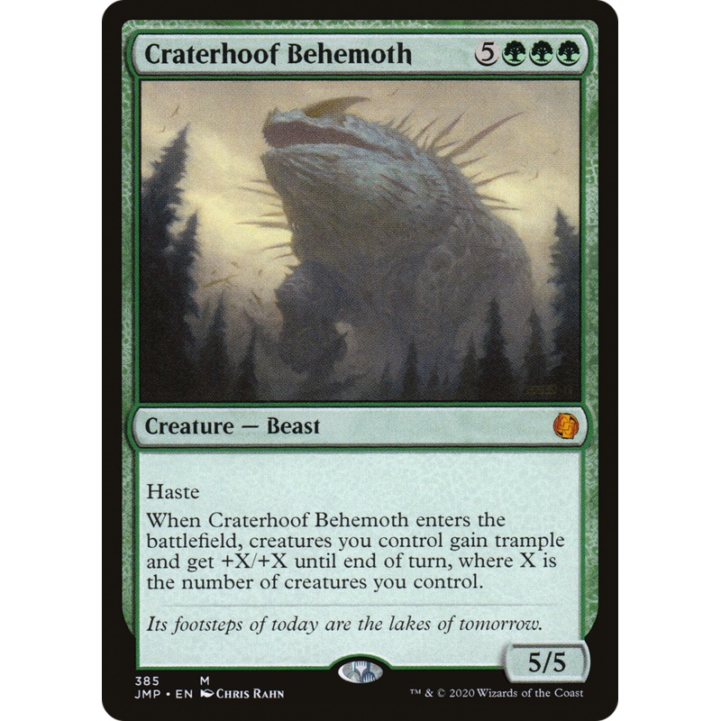 Craterhoof Behemoth (JMP-385) - Jumpstart