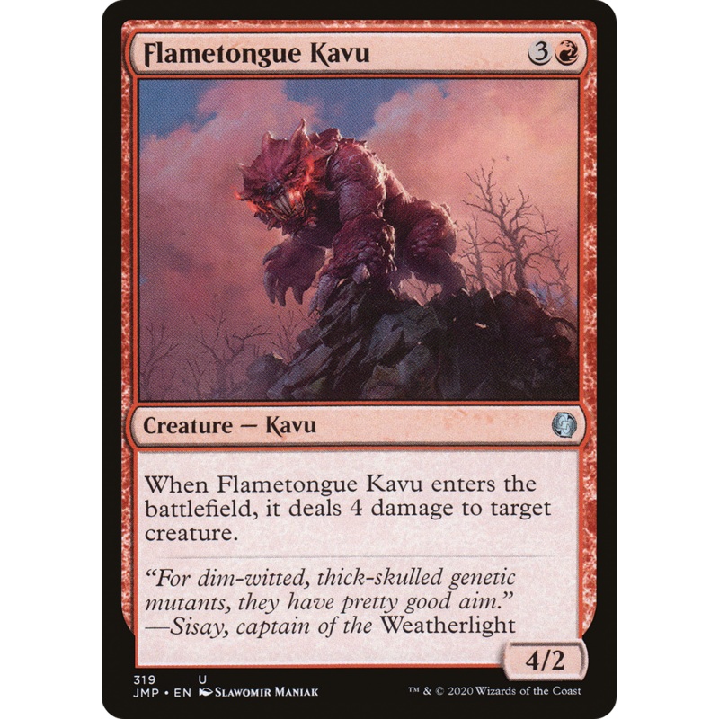Flametongue Kavu (JMP-319) - Jumpstart