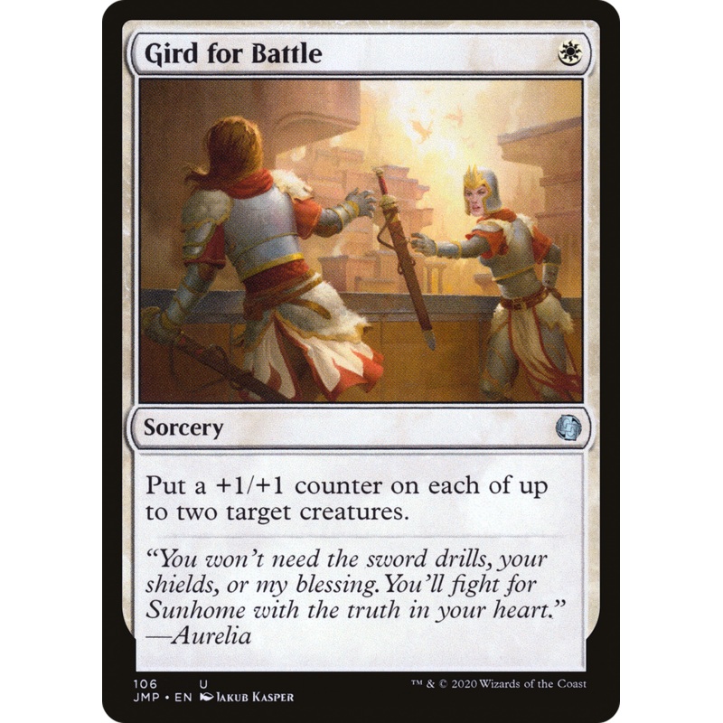 Gird for Battle (JMP-106) - Jumpstart