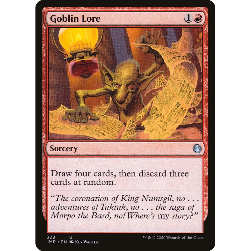 Goblin Lore (JMP-328) - Jumpstart