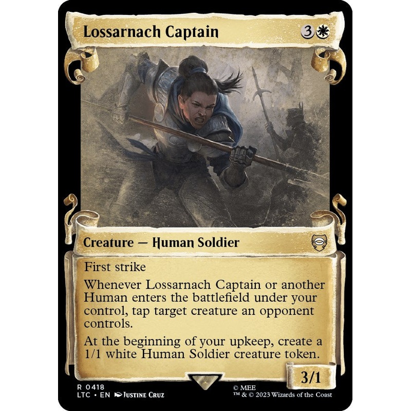 Lossarnach Captain (Showcase Scrolls) [LTC - 418]