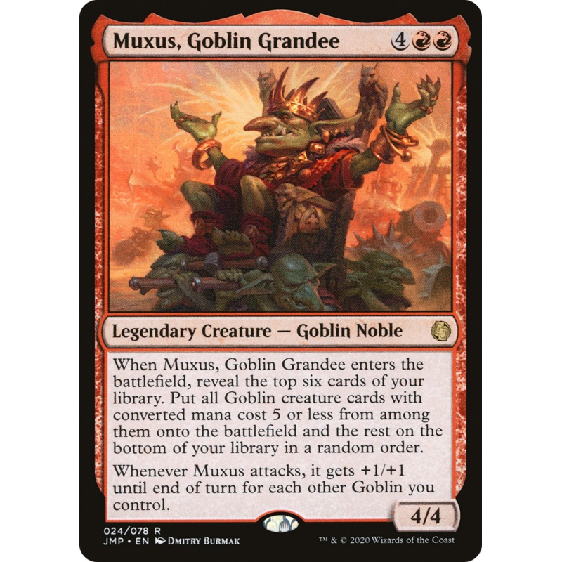 Muxus, Goblin Grandee (JMP-024) - Jumpstart