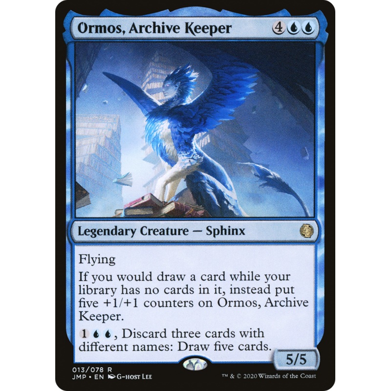 Ormos, Archive Keeper (JMP-013) - Jumpstart
