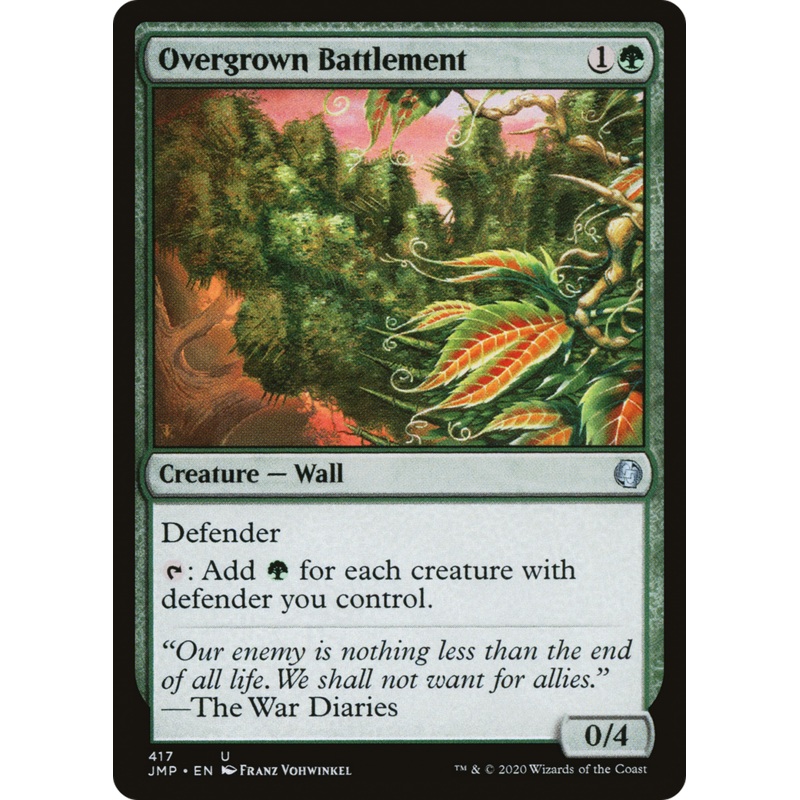 Overgrown Battlement (JMP-417) - Jumpstart