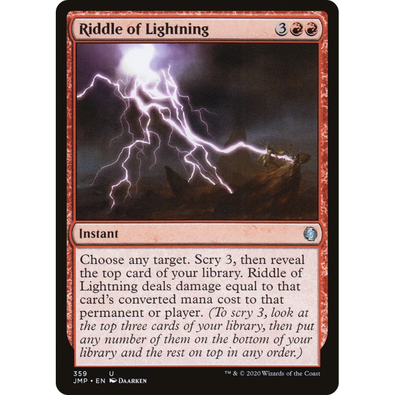 Riddle of Lightning (JMP-359) - Jumpstart