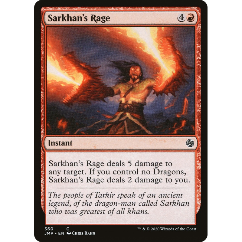 Sarkhan's Rage (JMP-360) - Jumpstart