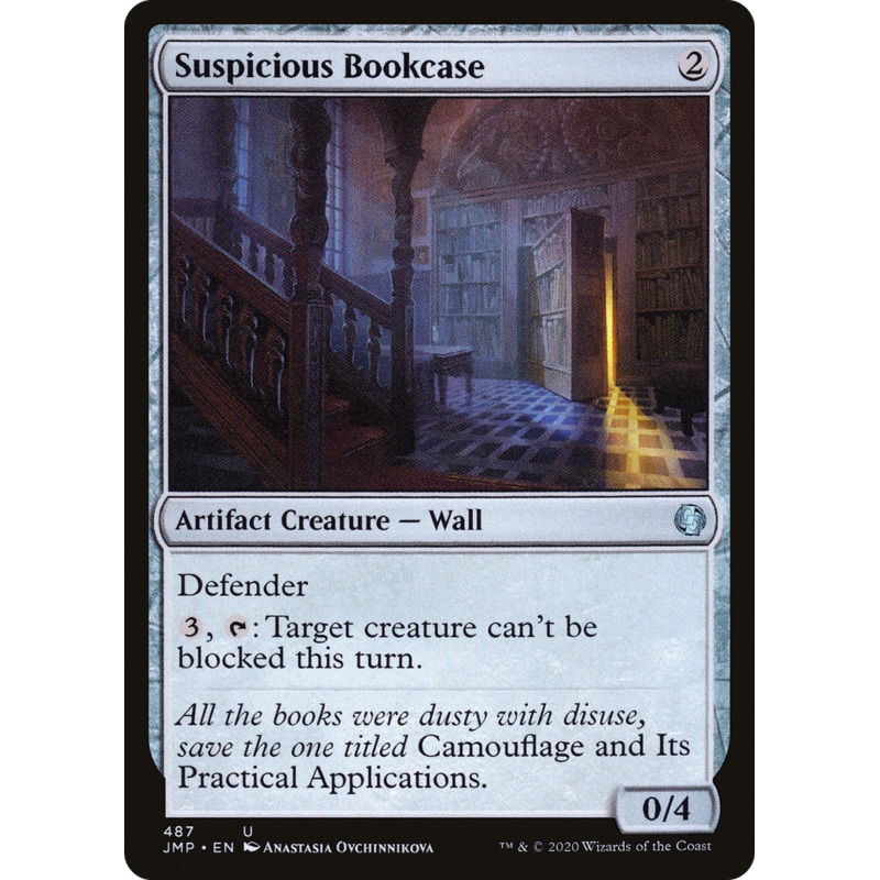 Suspicious Bookcase (JMP-487) - Jumpstart