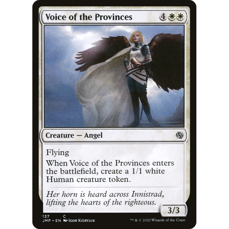 Voice of the Provinces (JMP-137) - Jumpstart