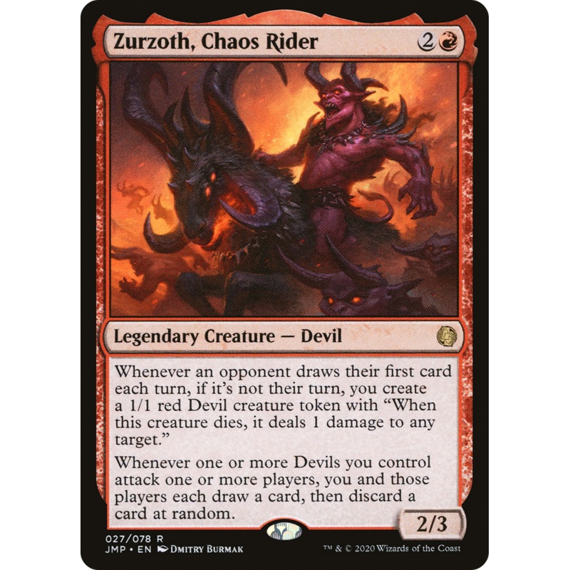 Zurzoth, Chaos Rider (JMP-027) - Jumpstart