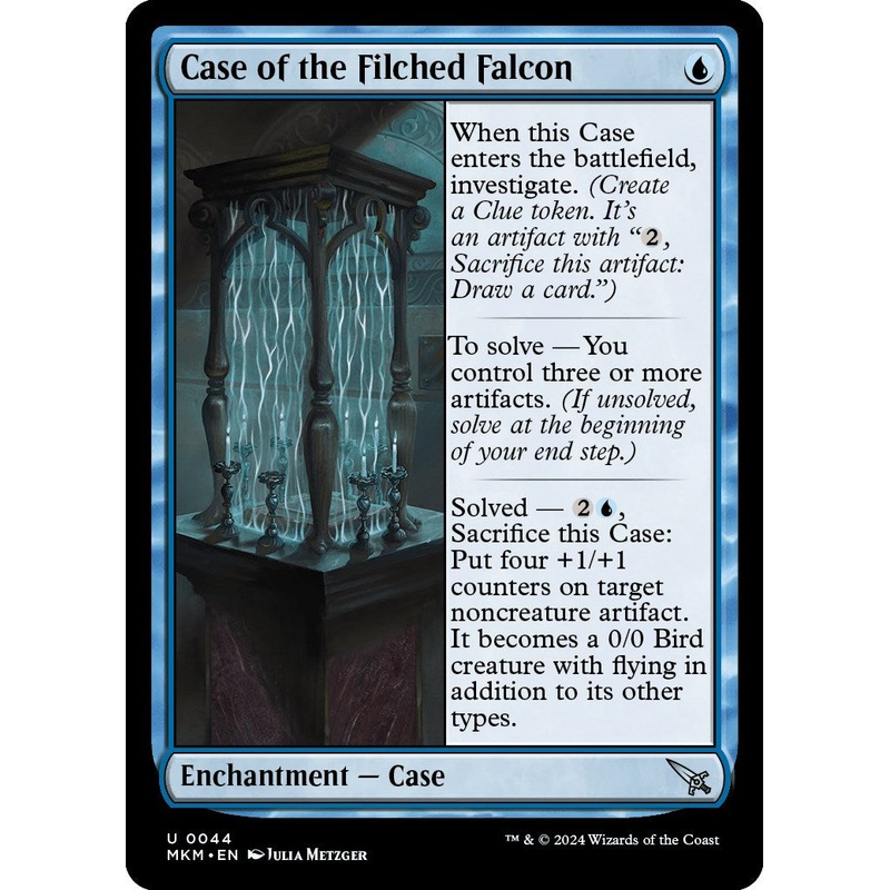 Case of the Filched Falcon [MKM - 44]
