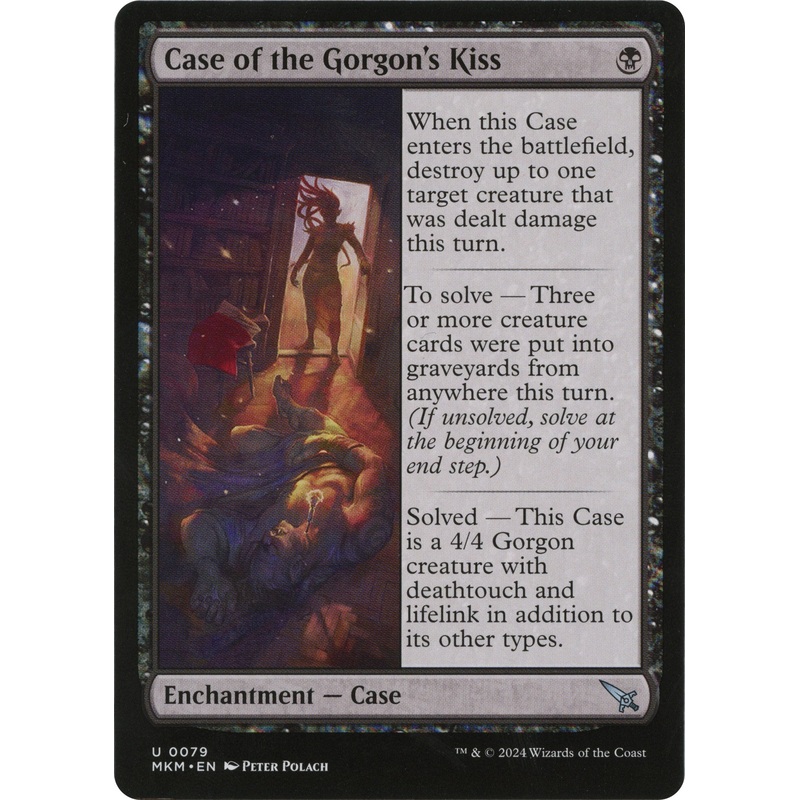 Case of the Gorgon's Kiss (a) [MKM - 79]