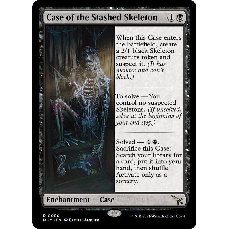 Case of the Stashed Skeleton [MKM - 80]