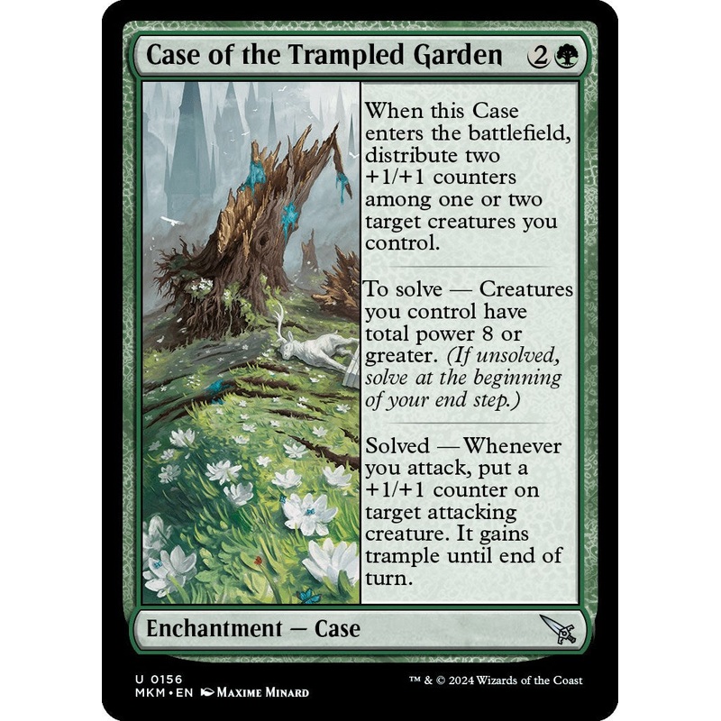 Case of the Trampled Garden [MKM - 156]