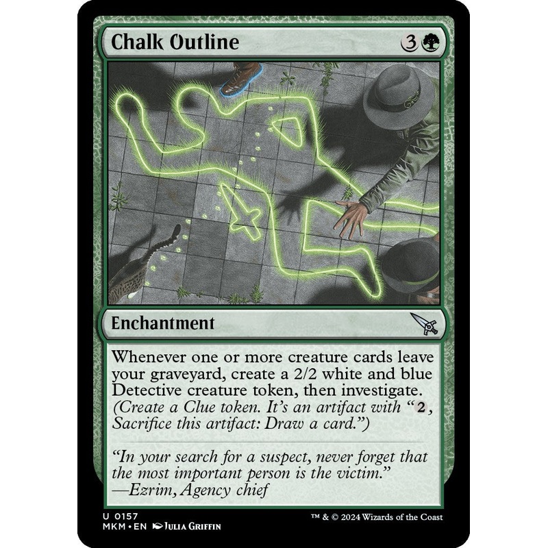 Chalk Outline [MKM - 157]