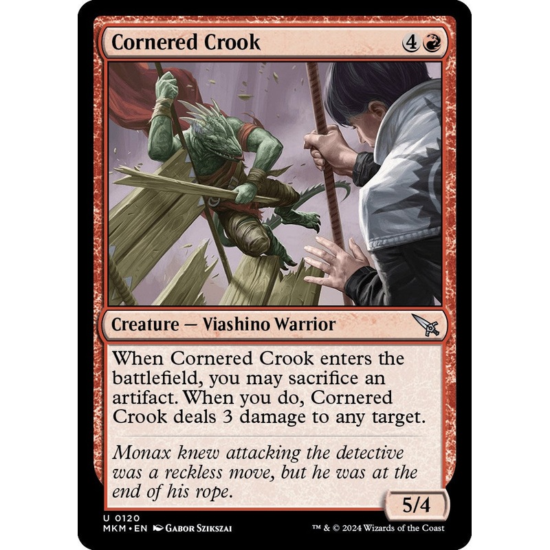 Cornered Crook [MKM - 120]