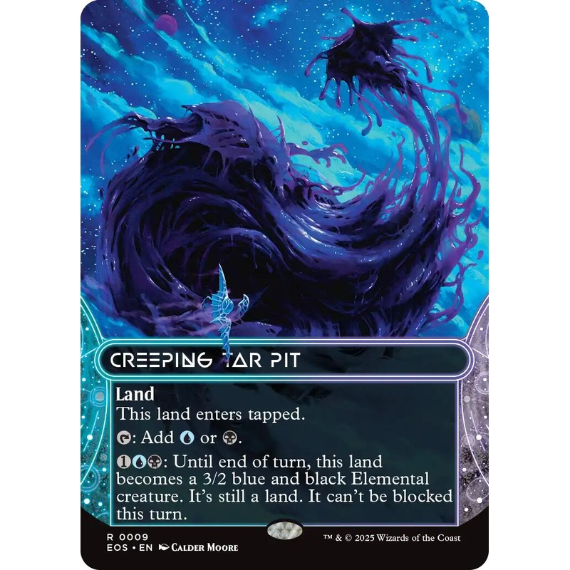 Creeping Tar Pit (0009) (Borderless) [EOS - 9]