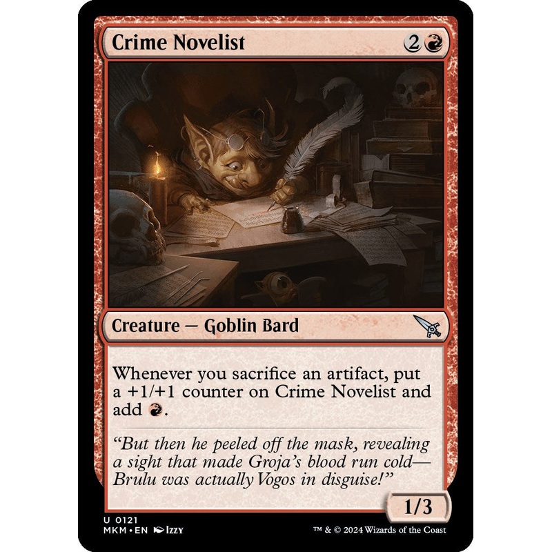Crime Novelist [MKM - 121]