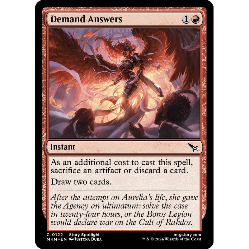 Demand Answers [MKM - 122]