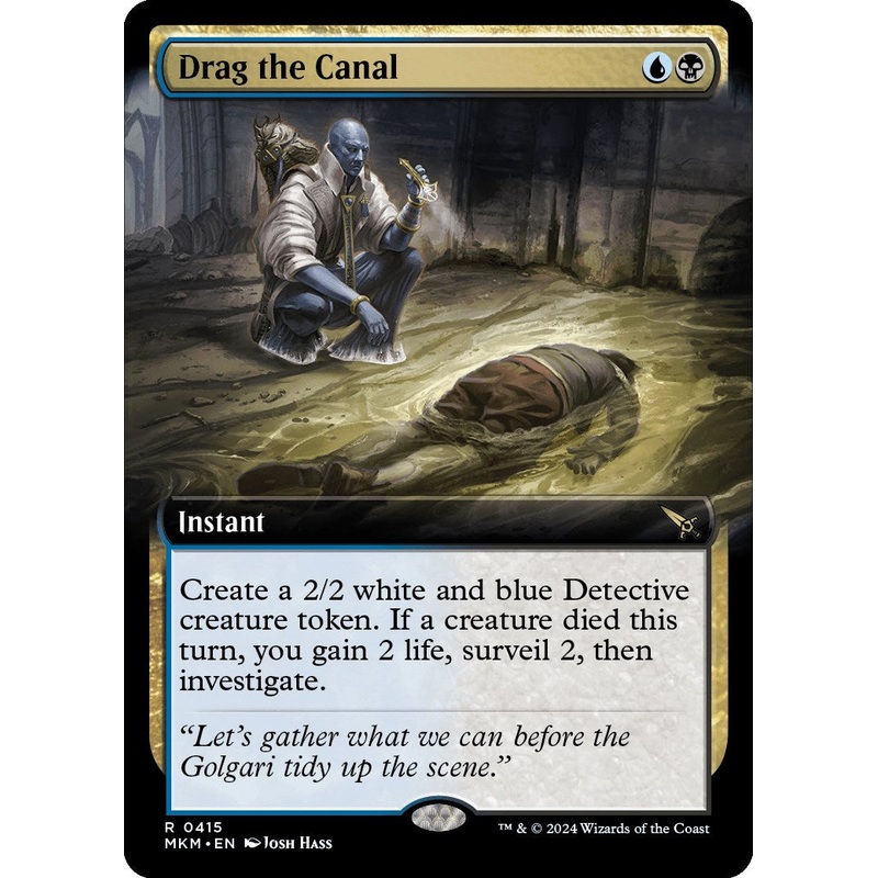 Drag the Canal (Extended Art) [MKM - 415]