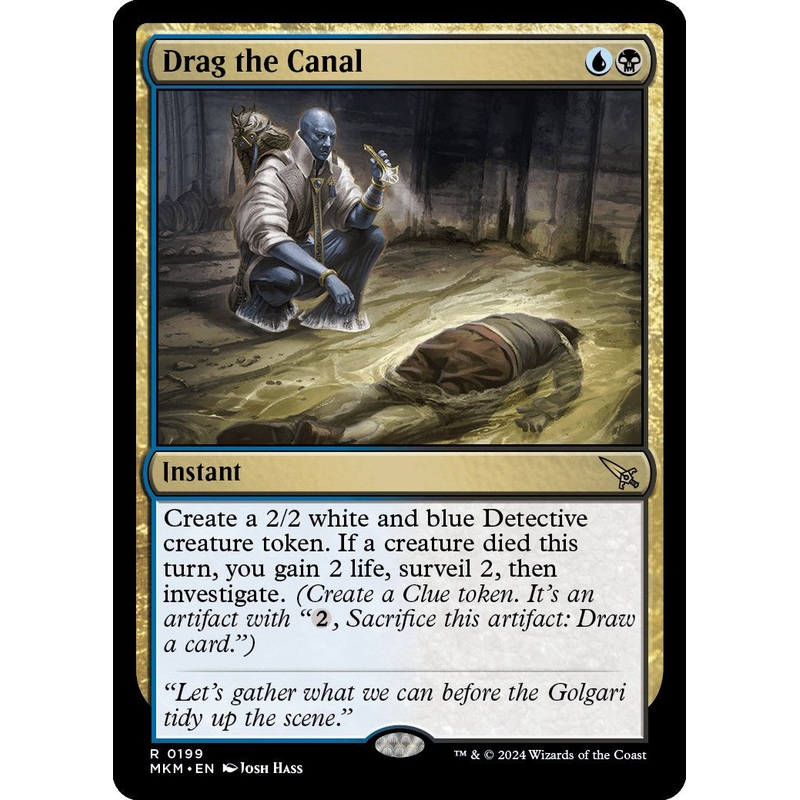 Drag the Canal [MKM - 199]