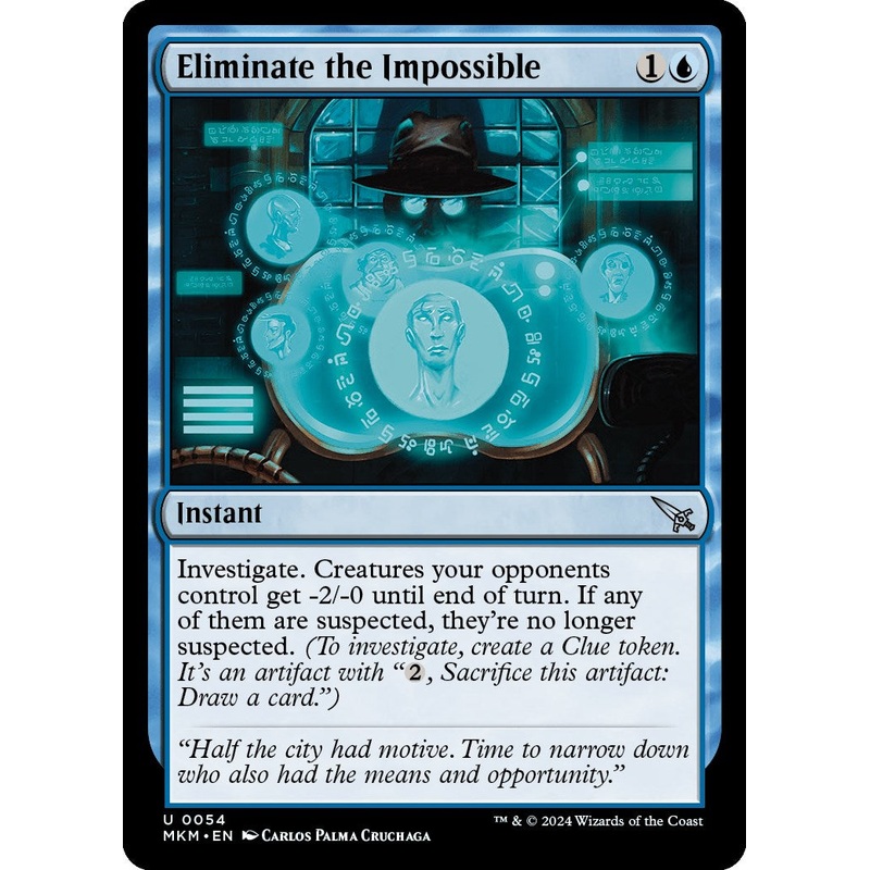 Eliminate the Impossible [MKM - 54]