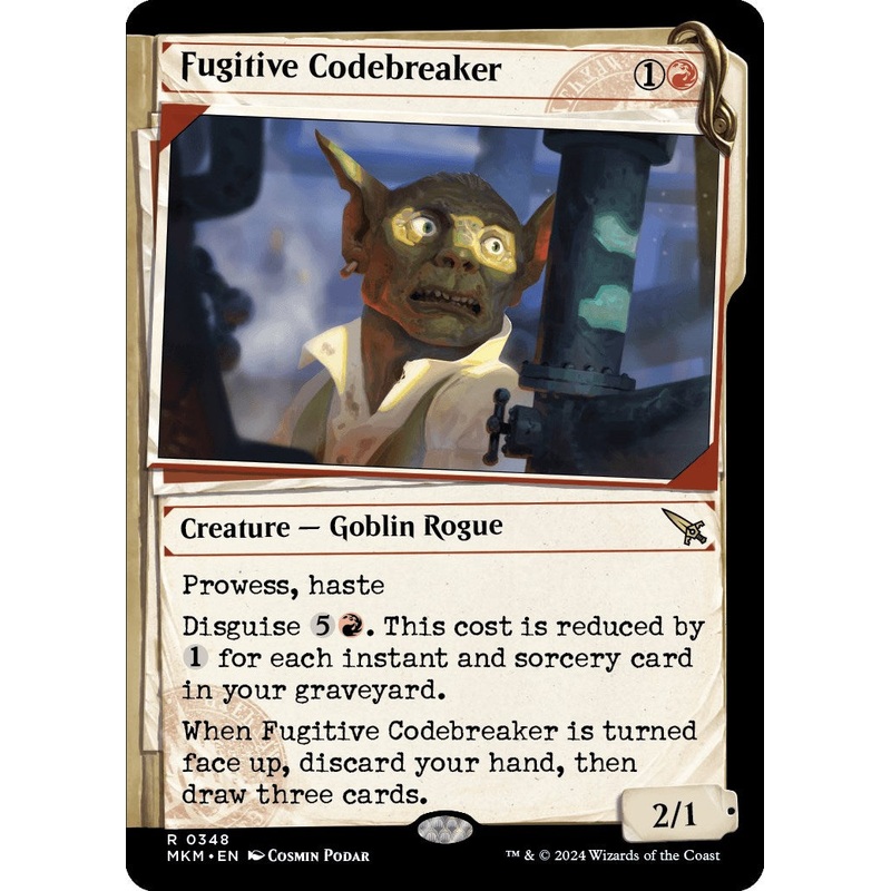 Fugitive Codebreaker (Showcase) [MKM - 348]