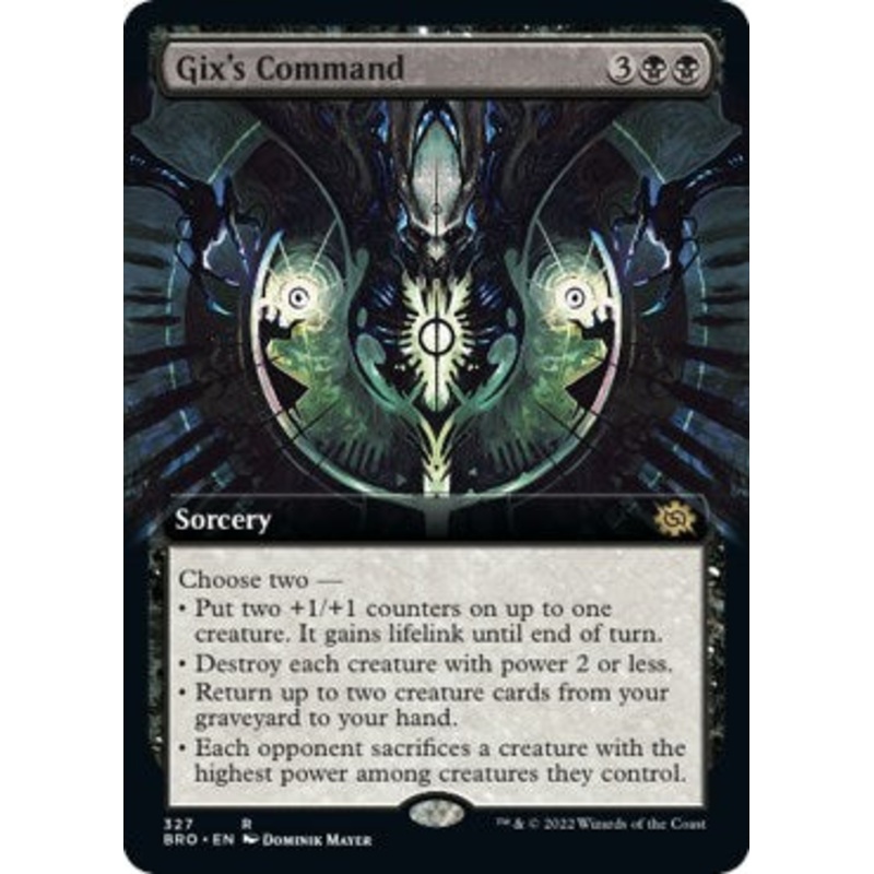 Gix's Command (Extended Art) [BRO - 327]