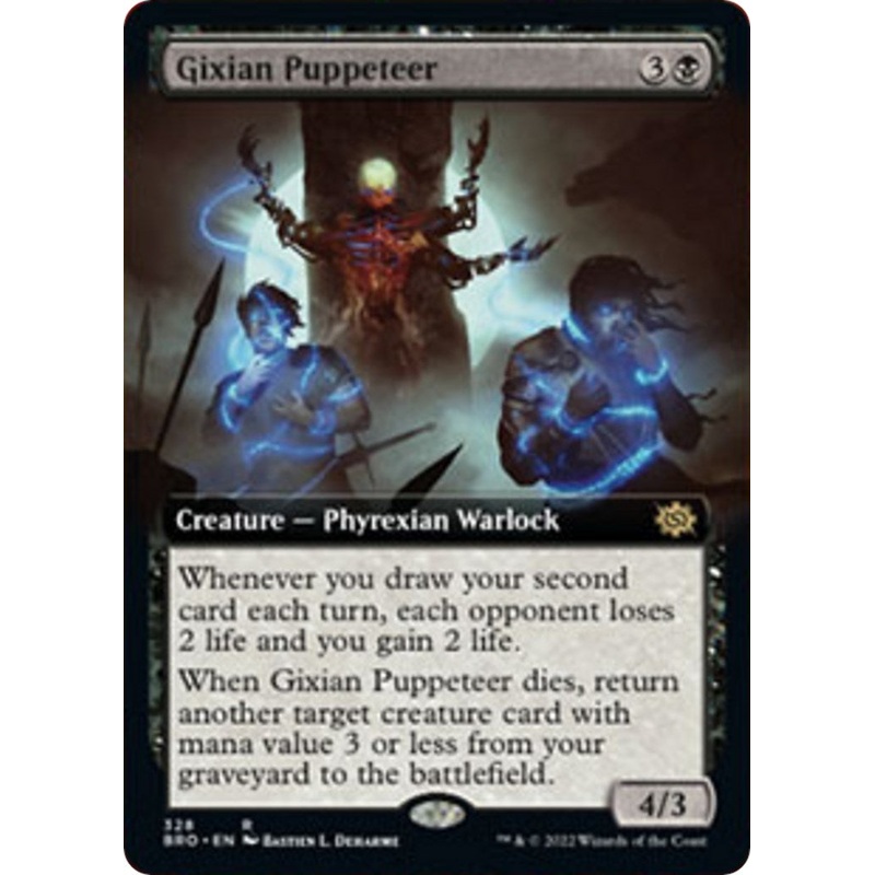 Gixian Puppeteer (Extended Art) [BRO - 328]