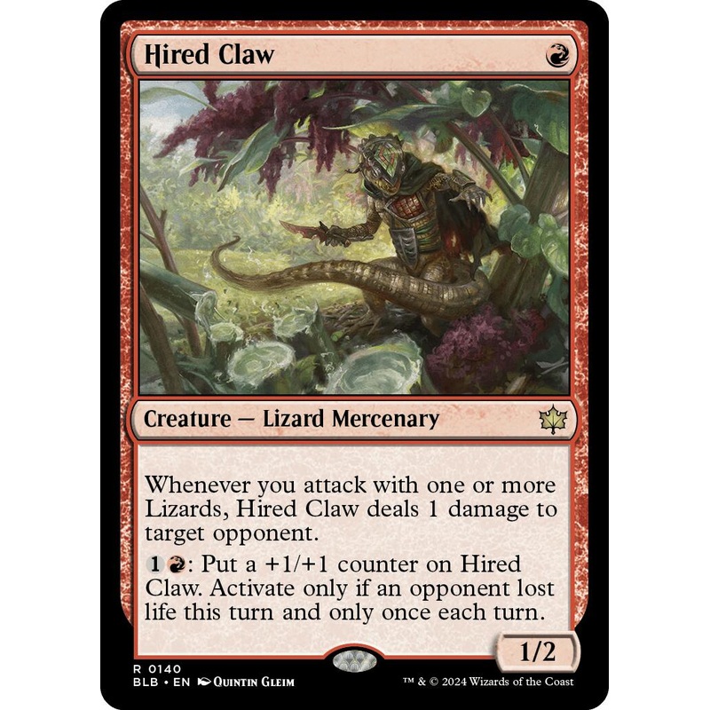 Hired Claw [BLB - 140]