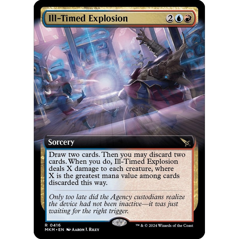 Ill-Timed Explosion (Extended Art) [MKM - 416]
