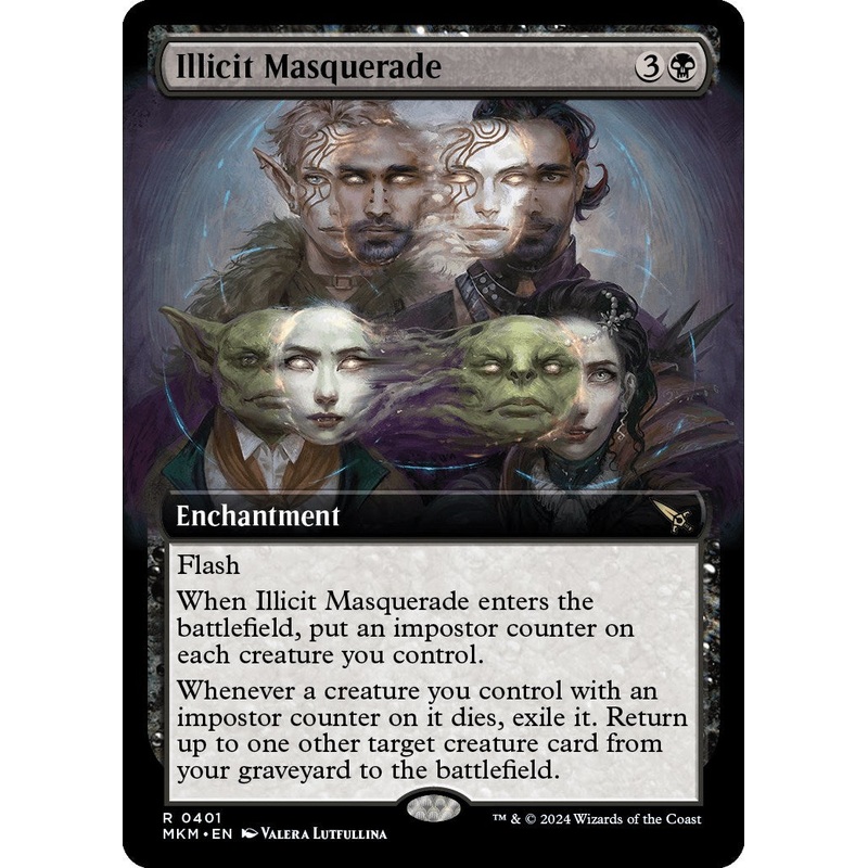 Illicit Masquerade (Extended Art) [MKM - 401]