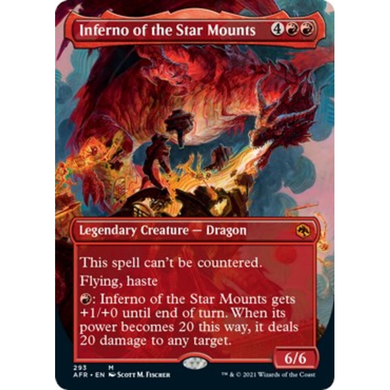 Inferno of the Star Mounts (Borderless) [AFR - 293]
