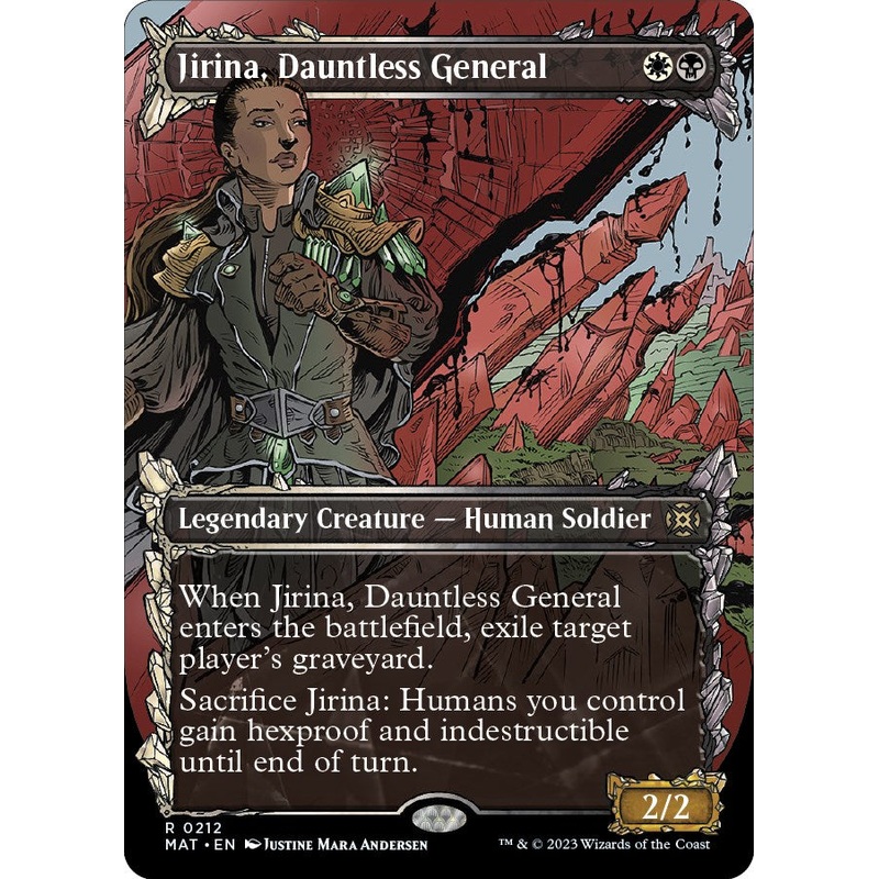 Jirina, Dauntless General (Halo Foil) [MAT - 212]