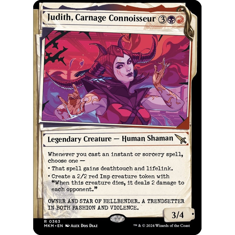 Judith, Carnage Connoisseur (Showcase) [MKM - 363]