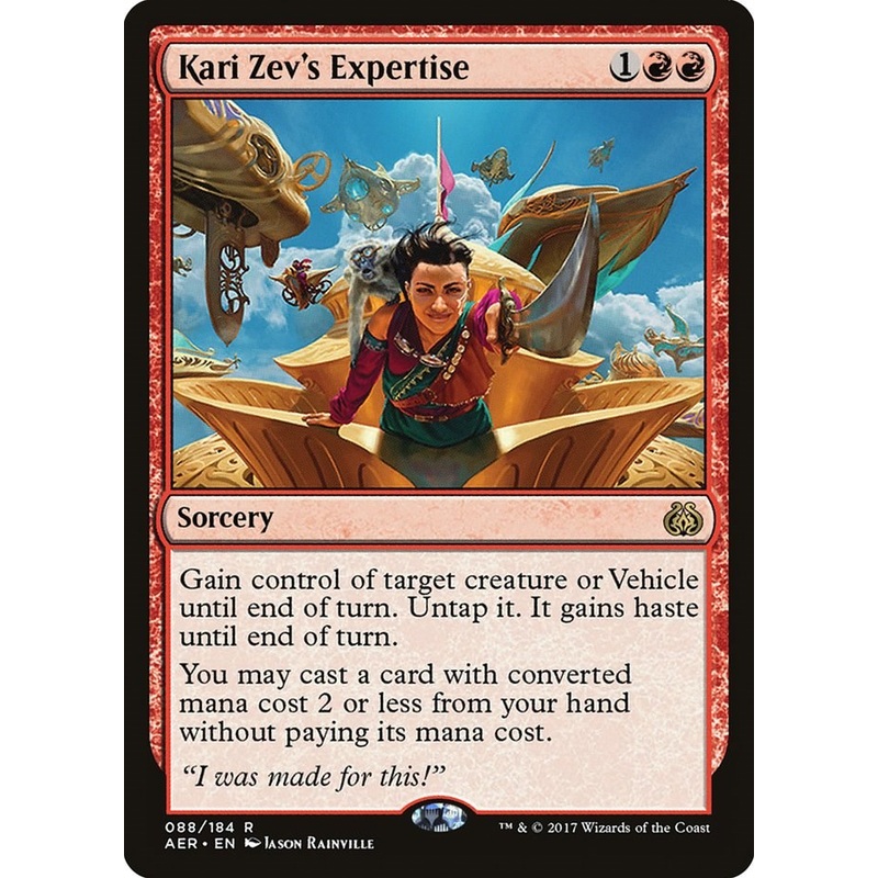 Kari Zev's Expertise [AER - 88]