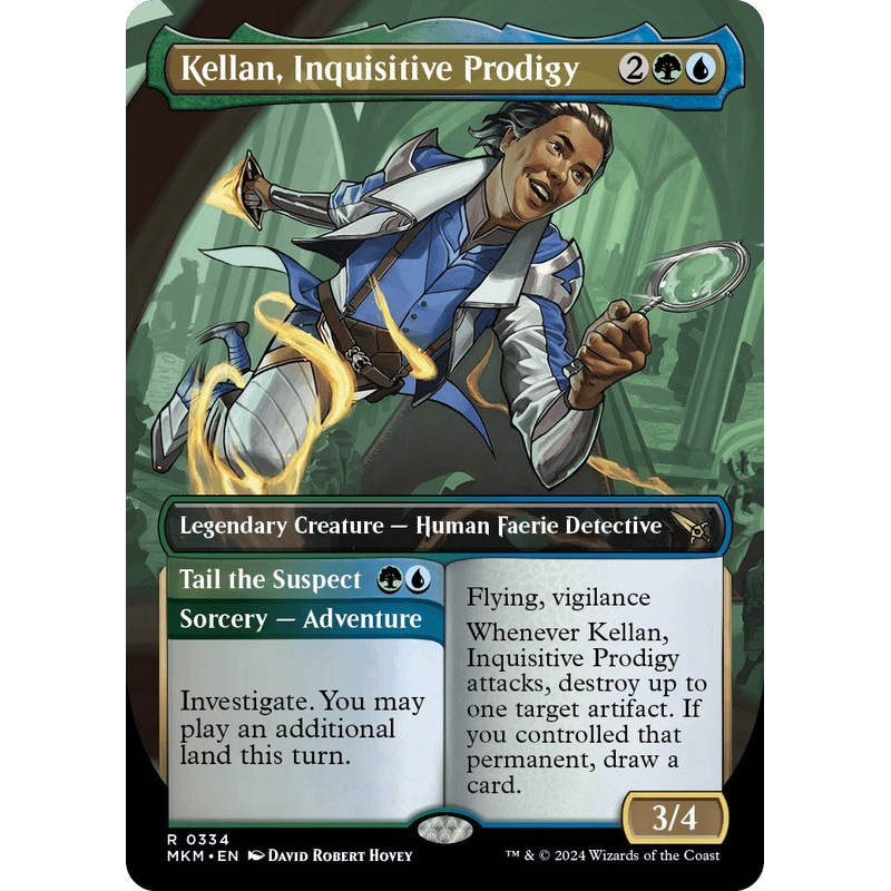 Kellan, Inquisitive Prodigy (Borderless) [MKM - 334]