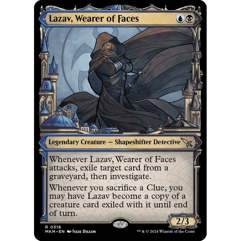 Lazav, Wearer of Faces (Showcase) (0318) [MKM - 318]