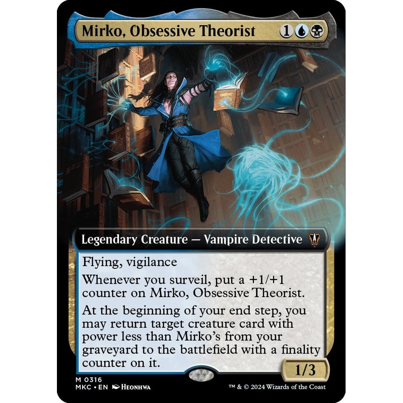 Mirko, Obsessive Theorist (Extended Art) [MKC - 316]