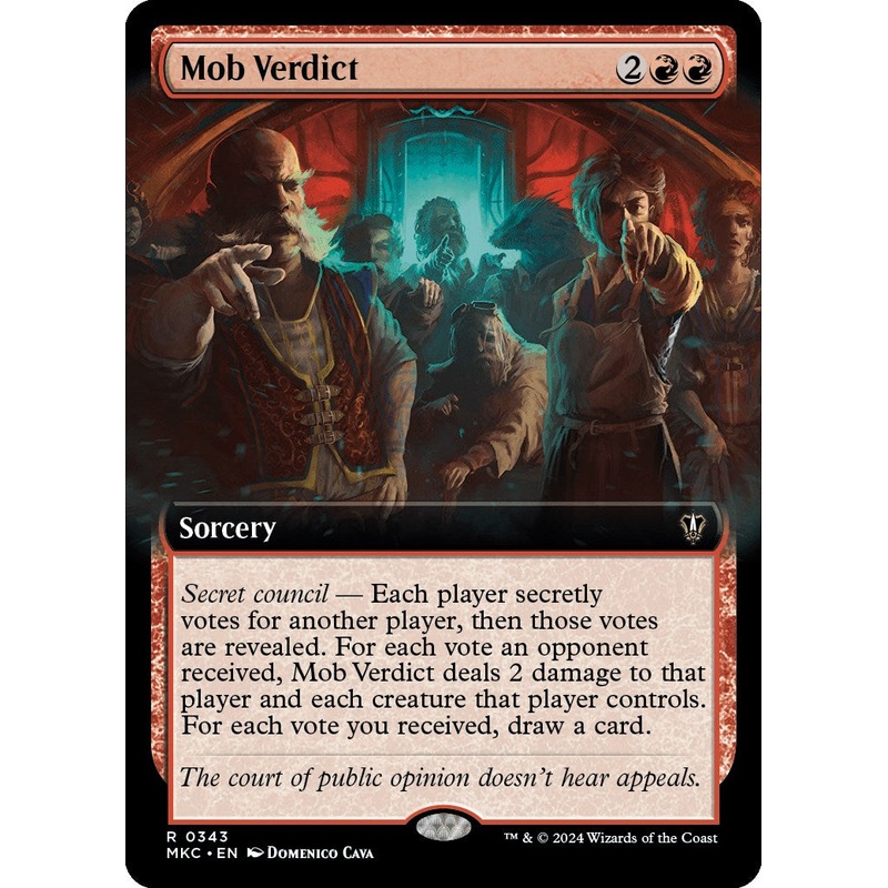 Mob Verdict (Extended Art) [MKC - 343]