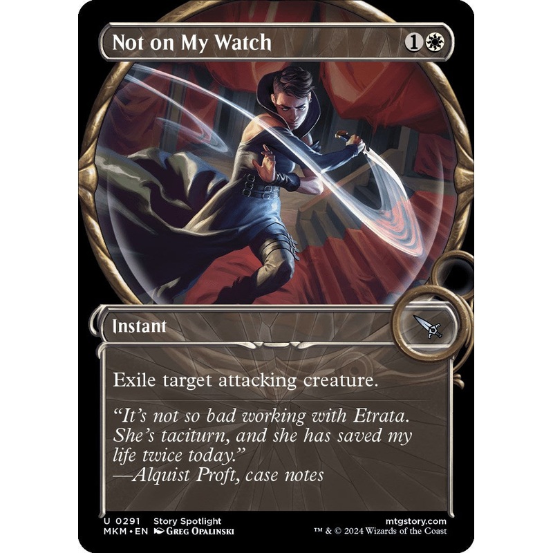 Not on my Watch (Showcase) [MKM - 291]