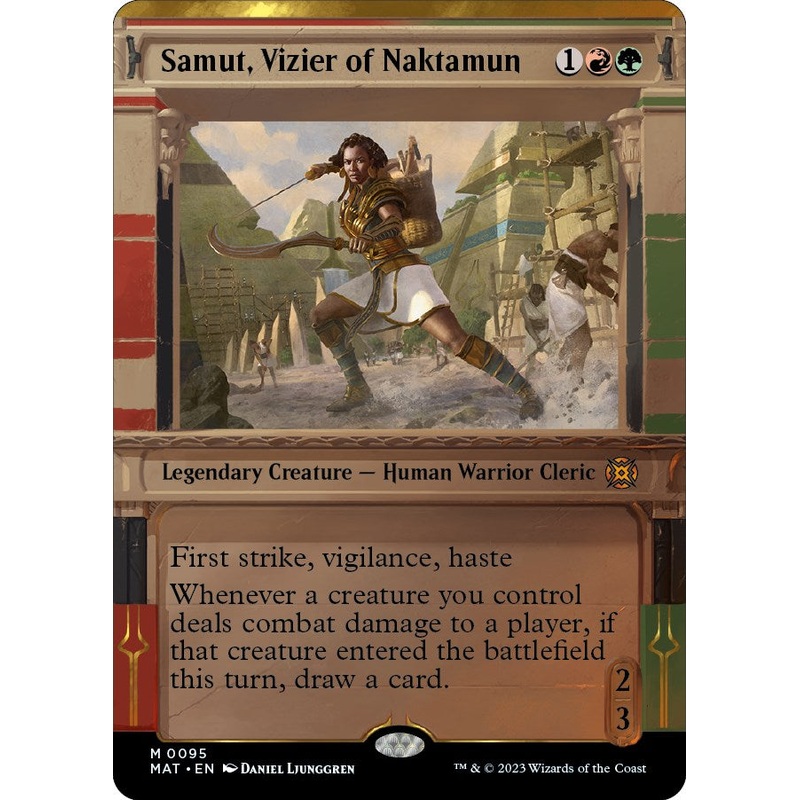 Samut, Vizier of Naktamun (Showcase) [MAT - 95]