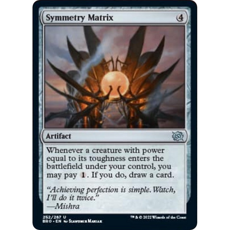 Symmetry Matrix [BRO - 252]
