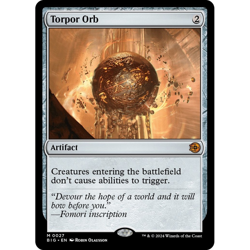 Torpor Orb [BIG - 27]