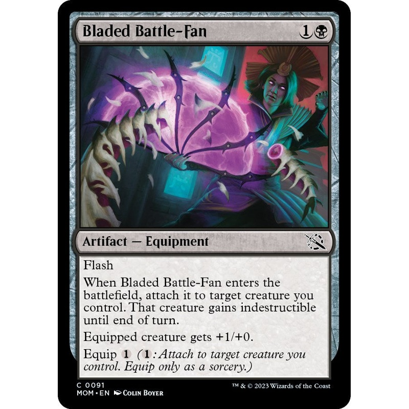 Bladed Battle-Fan [MOM - 91]