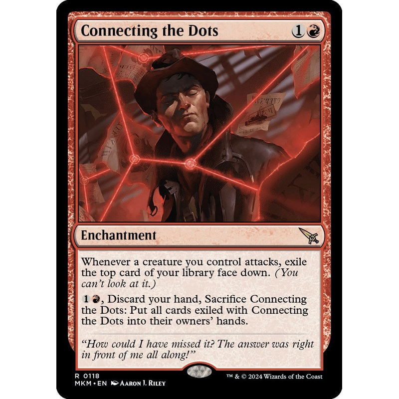 Connecting the Dots [MKM - 118]