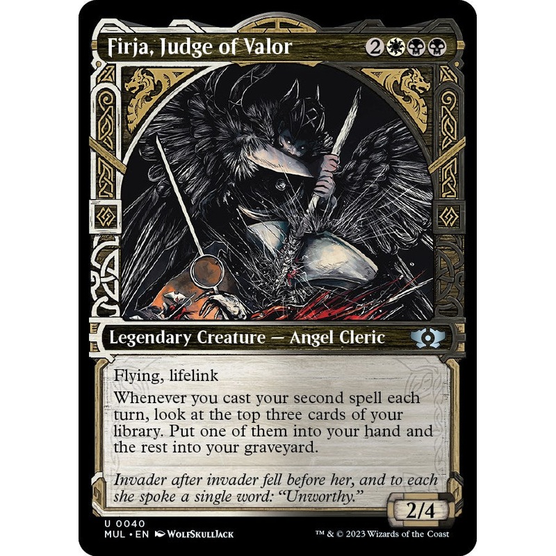 Firja, Judge of Valor [MUL - 40]